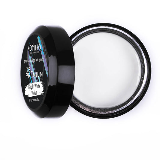 Komilfo Gel Bright White Violet- 30g